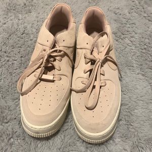 Nike platform airs, size 10.5. Lightly worn